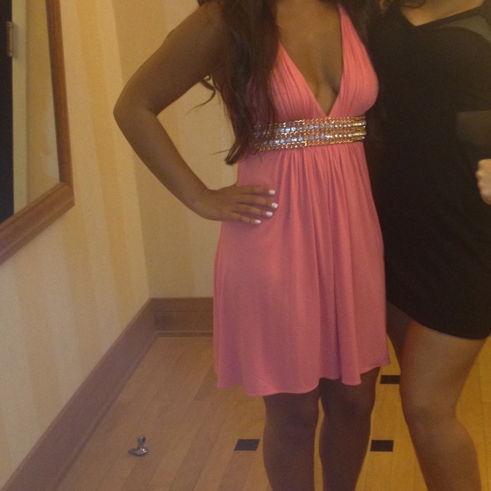 Pink dress